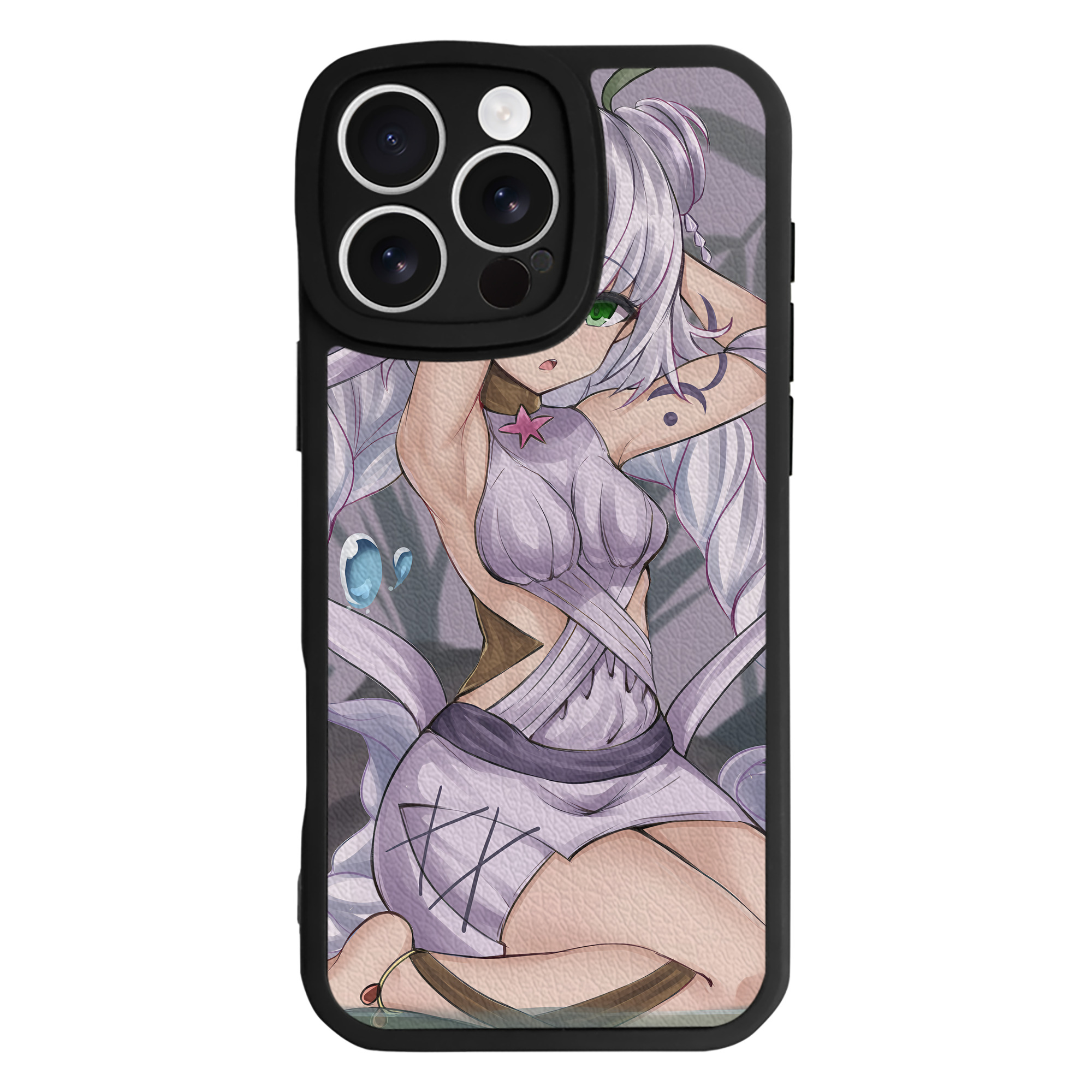 （画像用） 遊☆戯☆王 Yu-Gi-Oh! 【iPhone 16シリーズ対応】シリコンスマホケース（レザー調） 材質：シリコン